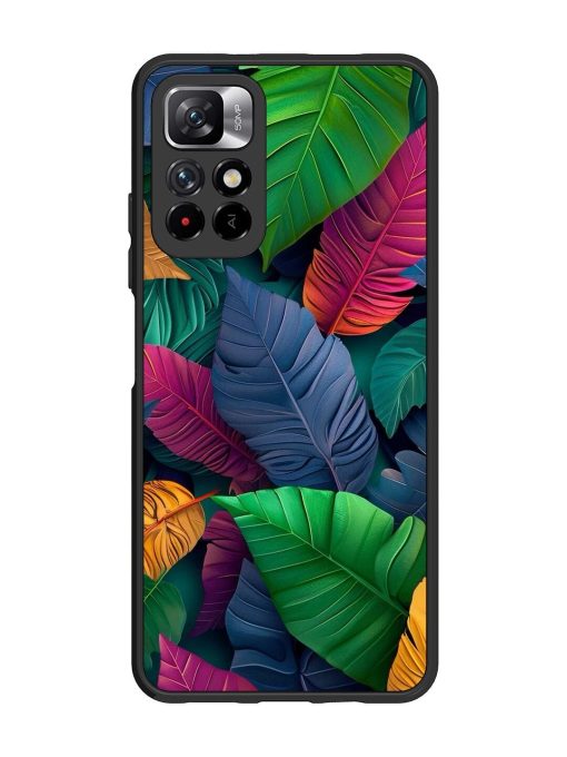 Tropical Tapestry Glossy Soft Edge Case for Xiaomi Mi 11I (5G) Chachhi