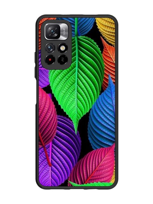 Rainbow Leaf Symphony Glossy Soft Edge Case for Xiaomi Mi 11I (5G) Chachhi