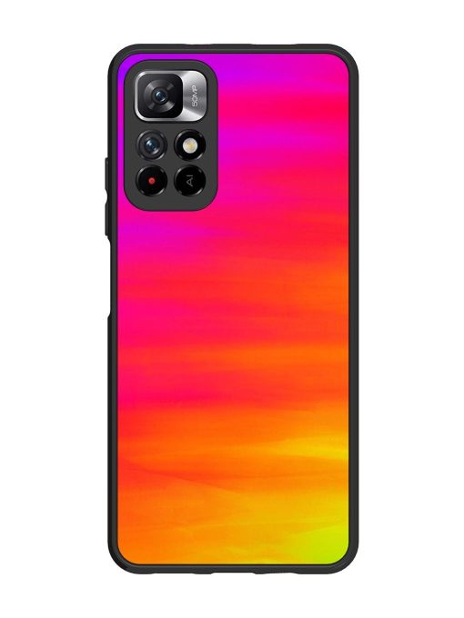 Neon Horizon Glossy Soft Edge Case for Xiaomi Mi 11I (5G) Chachhi