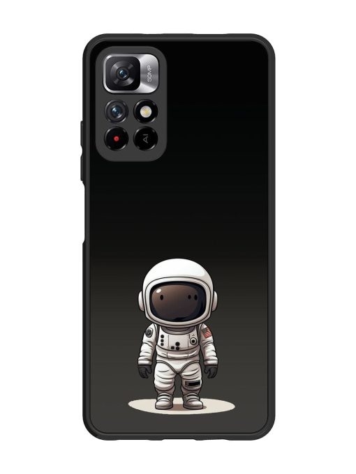 Neon Astronaut Glossy Soft Edge Case for Xiaomi Mi 11I (5G) Chachhi