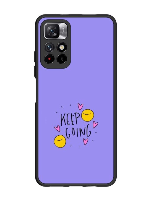 Smiling Through It All Glossy Soft Edge Case for Xiaomi Mi 11I (5G) Chachhi