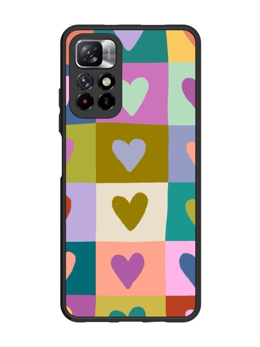 Box Of Hearts Glossy Soft Edge Case for Xiaomi Mi 11I (5G) Chachhi