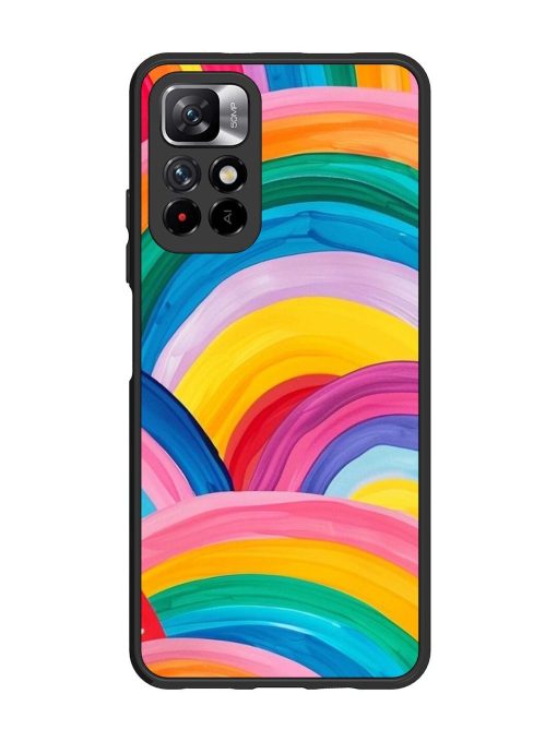 Rainbow Cascade Glossy Soft Edge Case for Xiaomi Mi 11I (5G)