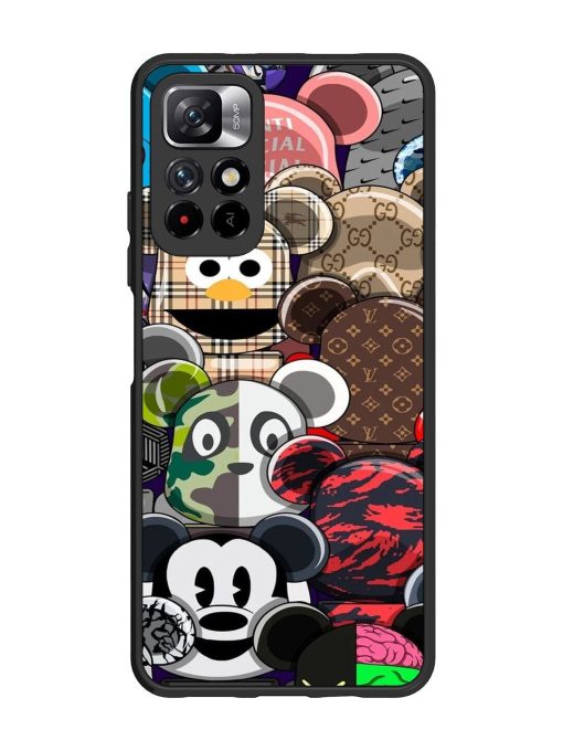 Streetwear Bearbrick Extravaganza Glossy Soft Edge Case for Xiaomi Mi 11I (5G) Chachhi