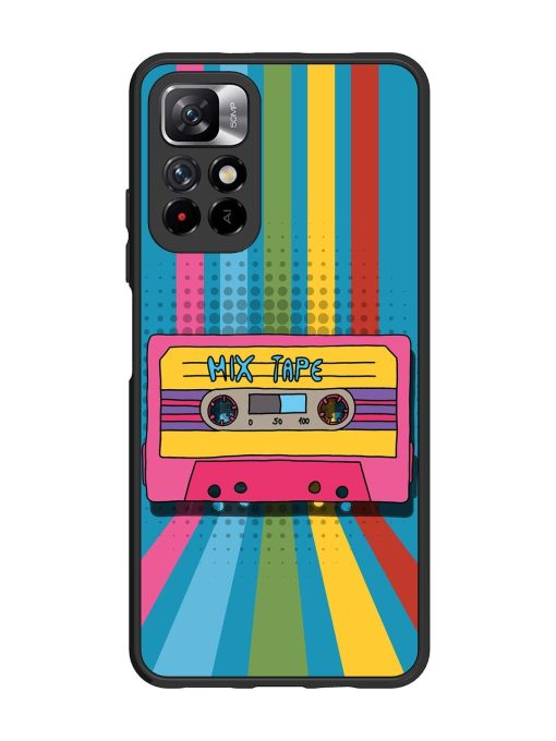 Retro Cassette Tapes Glossy Soft Edge Case for Xiaomi Mi 11I (5G) Chachhi