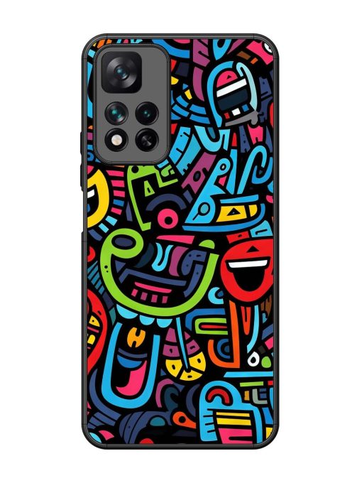 Doodlephoria Glossy Soft Edge Case for Xiaomi Mi 11I Hypercharge (5G) Chachhi