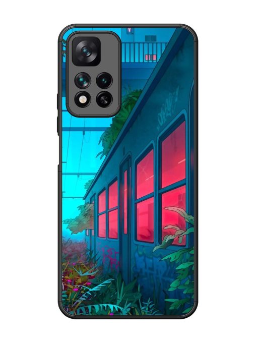 Urban Jungle Glossy Soft Edge Case for Xiaomi Mi 11I Hypercharge (5G) Chachhi