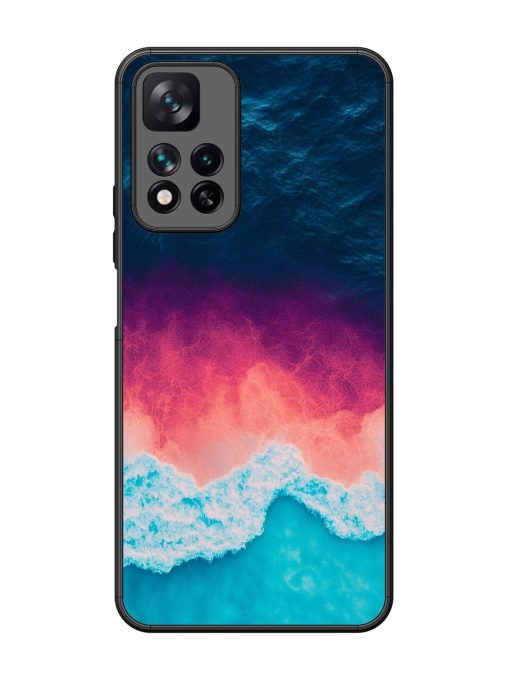 Where The Ocean Meets The Sky Glossy Soft Edge Case for Xiaomi Mi 11I Hypercharge (5G) Chachhi