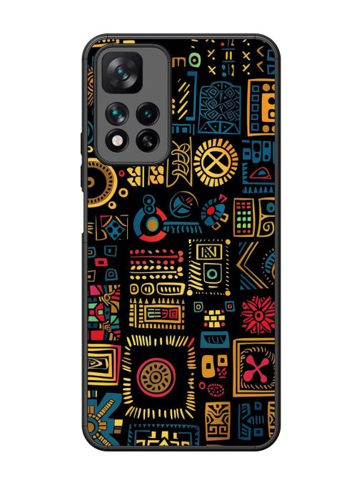 Tribal Tapestry Glossy Soft Edge Case for Xiaomi Mi 11I Hypercharge (5G) Chachhi