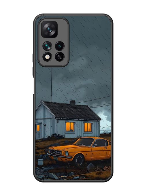 Rainy Day Retreat Glossy Soft Edge Case for Xiaomi Mi 11I Hypercharge (5G) Chachhi