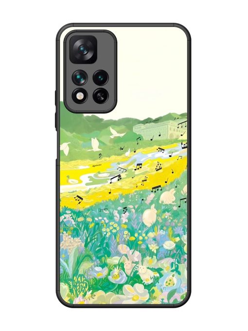 Melody In Bloom Glossy Soft Edge Case for Xiaomi Mi 11I Hypercharge (5G) Chachhi