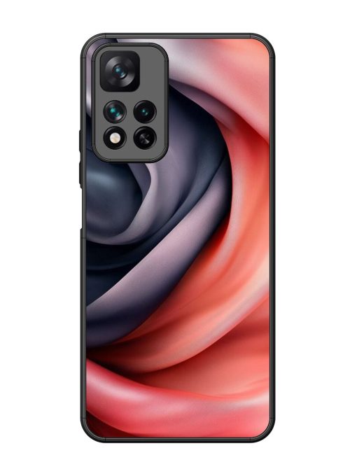 Swirling Silk Glossy Soft Edge Case for Xiaomi Mi 11I Hypercharge (5G)