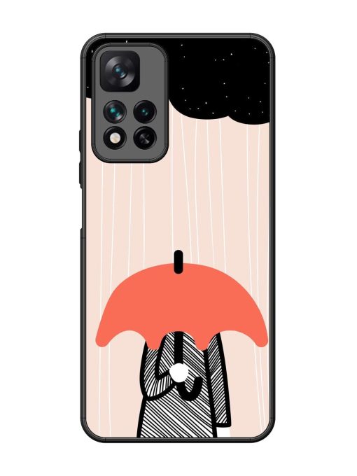 Stormy Weather, Shielded Soul Glossy Soft Edge Case for Xiaomi Mi 11I Hypercharge (5G)