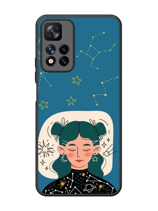 Cosmic Daydreamer Glossy Soft Edge Case for Xiaomi Mi 11I Hypercharge (5G) Chachhi