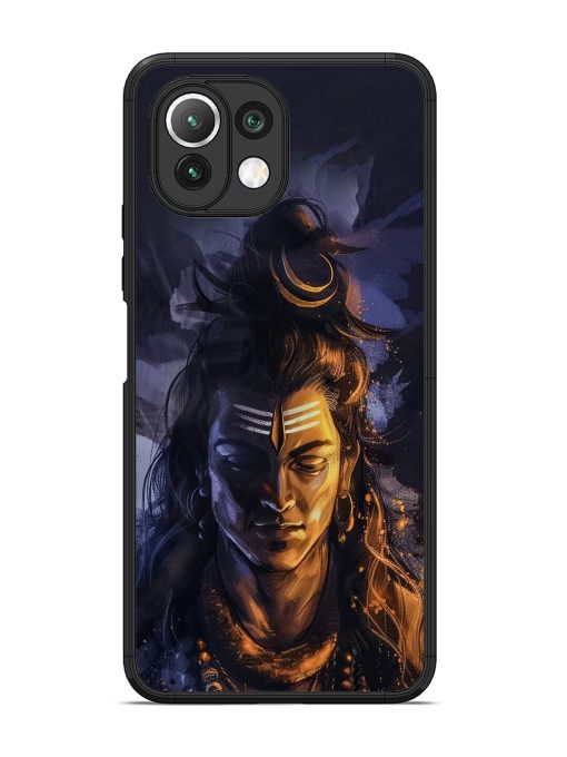 Lord Shiva Glossy Soft Edge Case for Xiaomi Mi 11 Lite