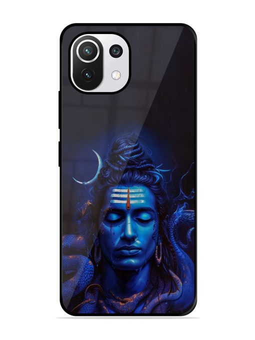 Mystic Mahadev Glossy Soft Edge Case for Xiaomi Mi 11 Lite Ne (5G) Chachhi