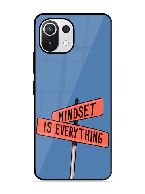 Mindset Matters Glossy Soft Edge Case for Xiaomi Mi 11 Lite Ne (5G)