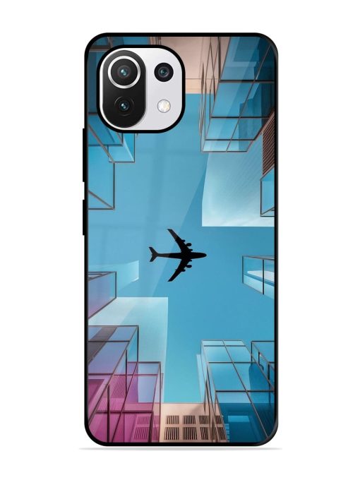 Urban Flightpath Glossy Soft Edge Case for Xiaomi Mi 11 Lite Ne (5G) Chachhi