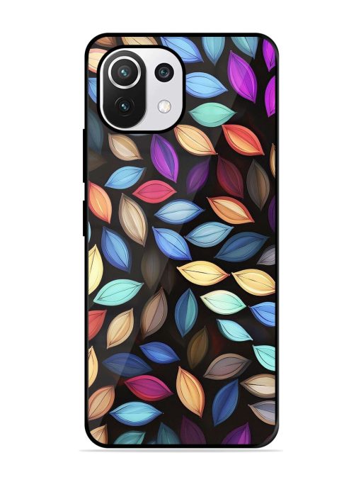 Colorful Kaleidoscope Glossy Soft Edge Case for Xiaomi Mi 11 Lite Ne (5G) Chachhi