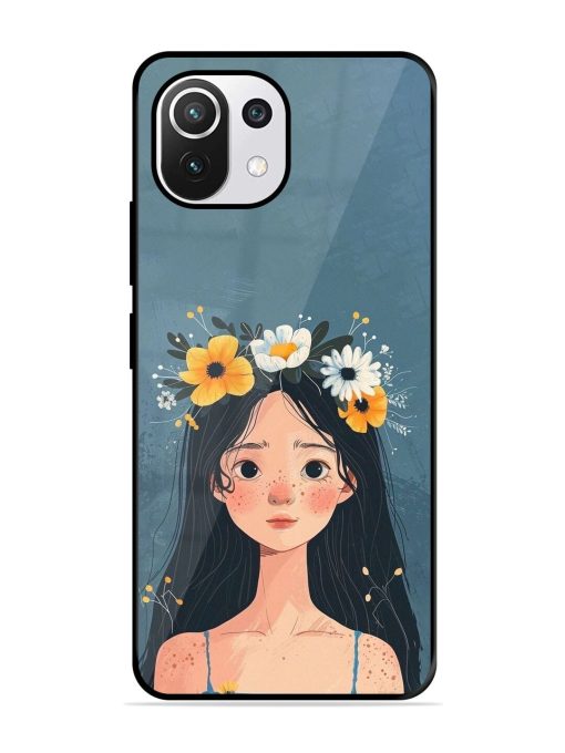 Gurl Art Glossy Soft Edge Case for Xiaomi Mi 11 Lite Ne (5G) Chachhi