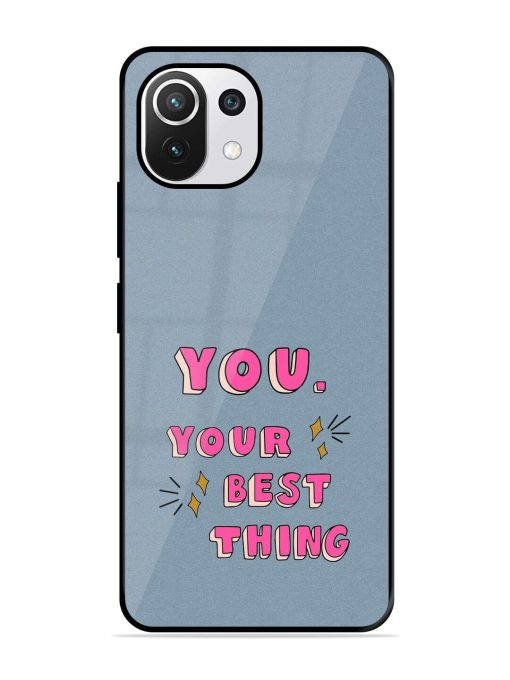 Self-Love Sparkles Glossy Soft Edge Case for Xiaomi Mi 11 Lite Ne (5G)