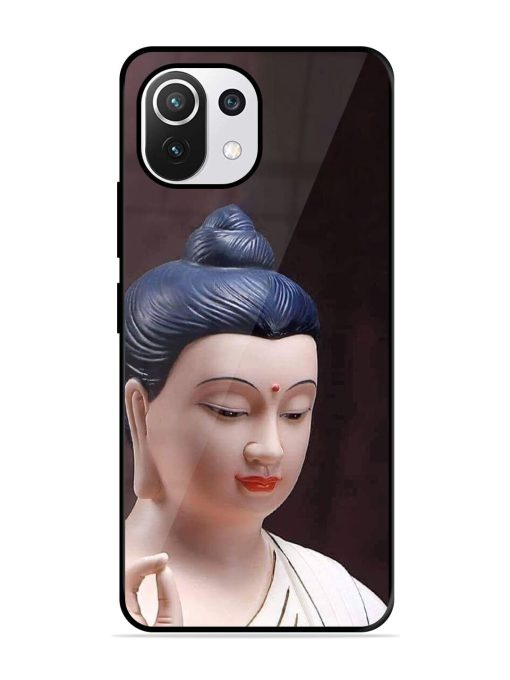 Budhha Glossy Soft Edge Case for Xiaomi Mi 11 Lite Ne (5G) Chachhi