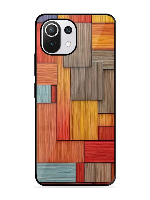 Woodsy Wonders Glossy Soft Edge Case for Xiaomi Mi 11 Lite Ne (5G) Chachhi