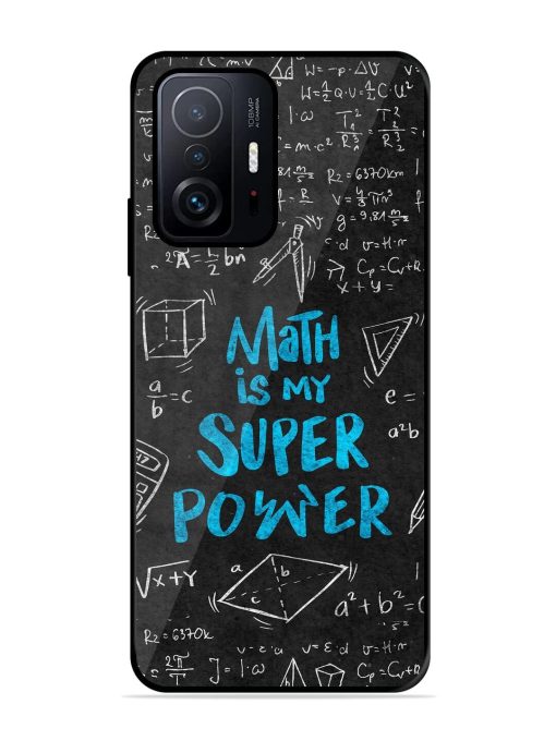 Math Magic Glossy Soft Edge Case for Xiaomi Mi 11T Pro (5G) Chachhi