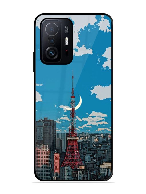 Tokyo Twilight Glossy Soft Edge Case for Xiaomi Mi 11T Pro (5G) Chachhi