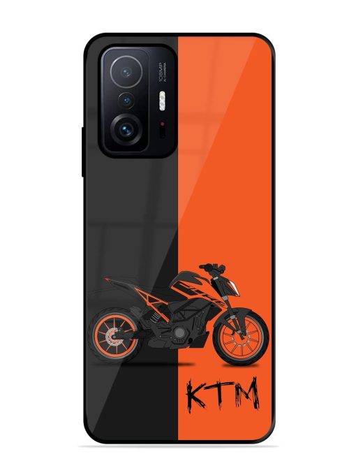 Orange Beast Glossy Soft Edge Case for Xiaomi Mi 11T Pro (5G) Chachhi