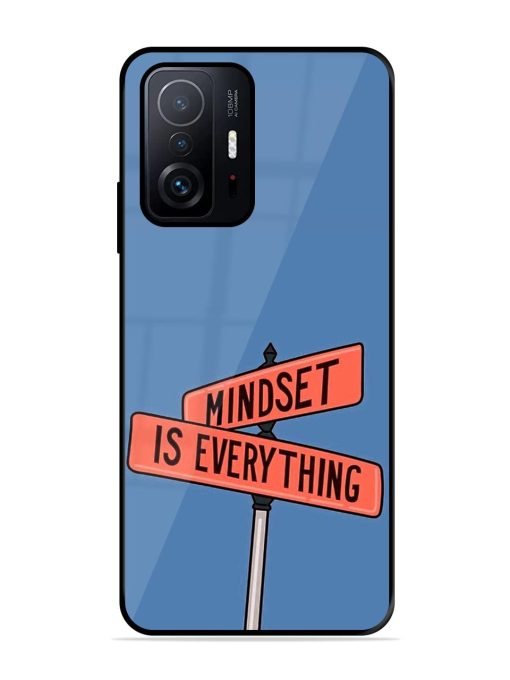 Mindset Matters Glossy Soft Edge Case for Xiaomi Mi 11T Pro (5G) Chachhi