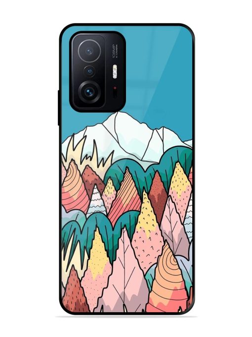 Mountain Dreamscape Glossy Soft Edge Case for Xiaomi Mi 11T Pro (5G) Chachhi