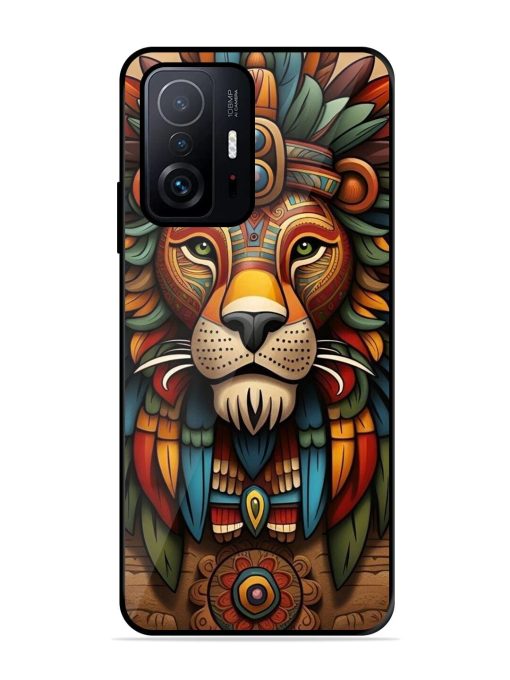 Aztec Majesty Glossy Soft Edge Case for Xiaomi Mi 11T Pro (5G) Chachhi