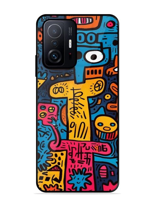 Doodletopia Glossy Soft Edge Case for Xiaomi Mi 11T Pro (5G) Chachhi