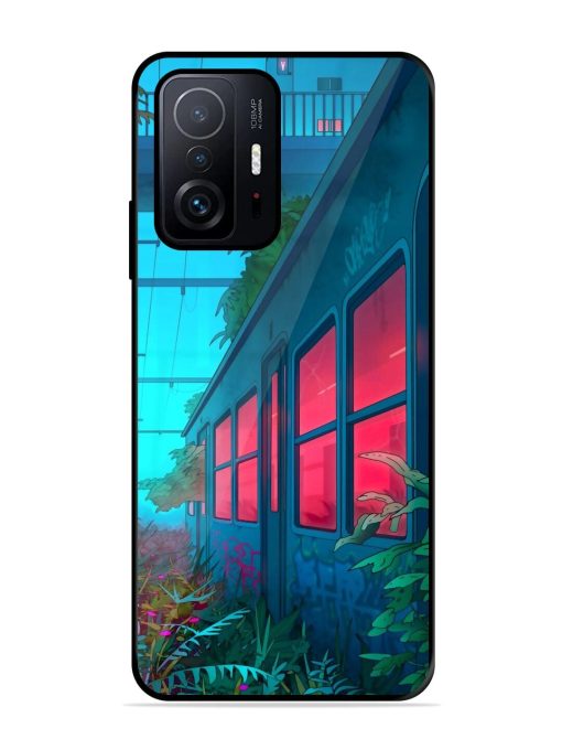 Urban Jungle Glossy Soft Edge Case for Xiaomi Mi 11T Pro (5G) Chachhi