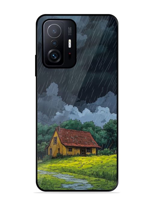 Rainy Day Retreat Glossy Soft Edge Case for Xiaomi Mi 11T Pro (5G) Chachhi