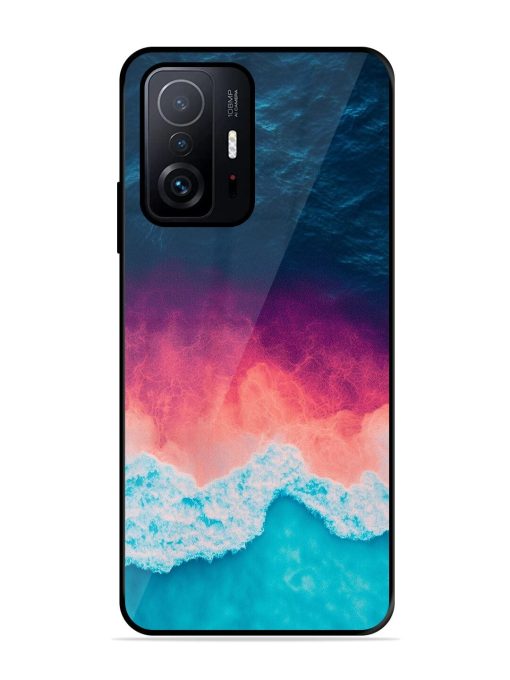 Where The Ocean Meets The Sky Glossy Soft Edge Case for Xiaomi Mi 11T Pro (5G) Chachhi