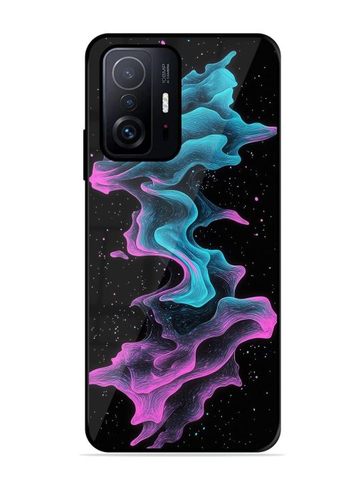 Cosmic Currents Glossy Soft Edge Case for Xiaomi Mi 11T Pro (5G) Chachhi