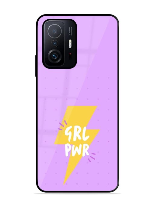 Girl Power Spark Glossy Soft Edge Case for Xiaomi Mi 11T Pro (5G) Chachhi