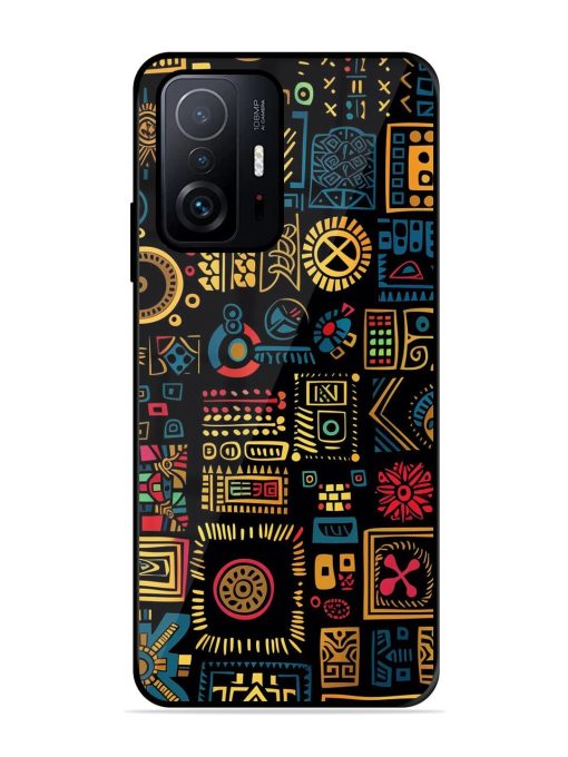 Tribal Tapestry Glossy Soft Edge Case for Xiaomi Mi 11T Pro (5G) Chachhi