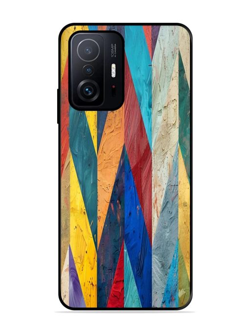 Abstract Tapestry Glossy Soft Edge Case for Xiaomi Mi 11T Pro (5G) Chachhi