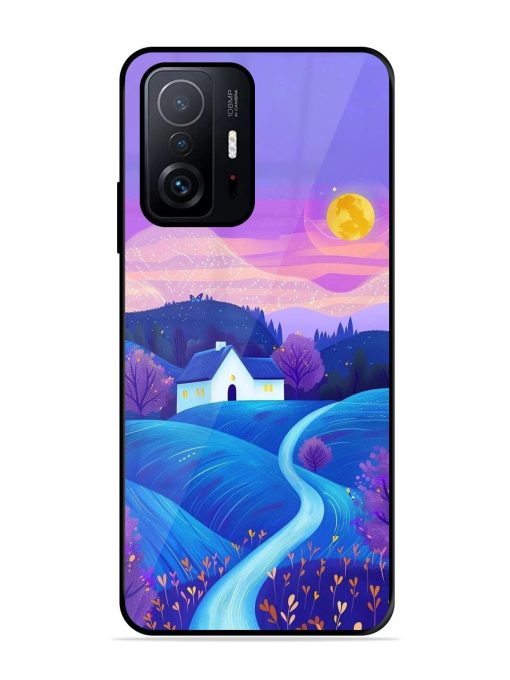 Moonlit Meadow Glossy Soft Edge Case for Xiaomi Mi 11T Pro (5G) Chachhi