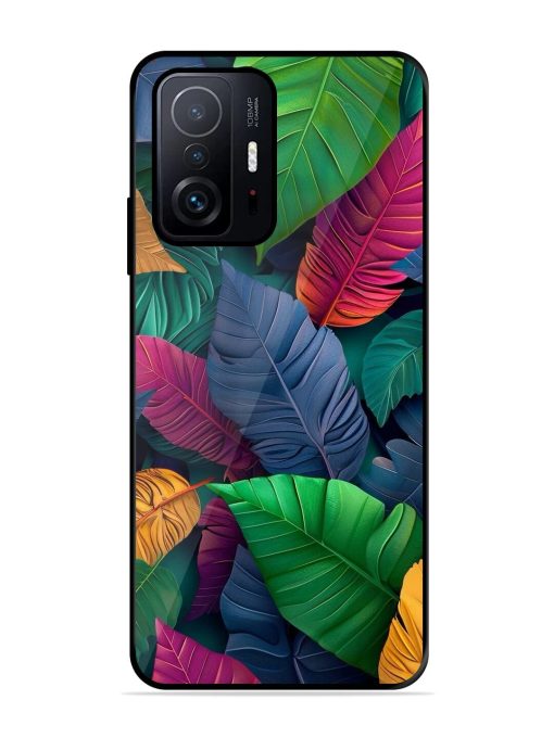 Tropical Tapestry Glossy Soft Edge Case for Xiaomi Mi 11T Pro (5G) Chachhi