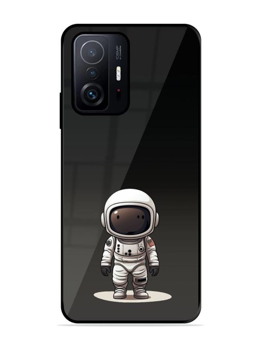 Neon Astronaut Glossy Soft Edge Case for Xiaomi Mi 11T Pro (5G) Chachhi