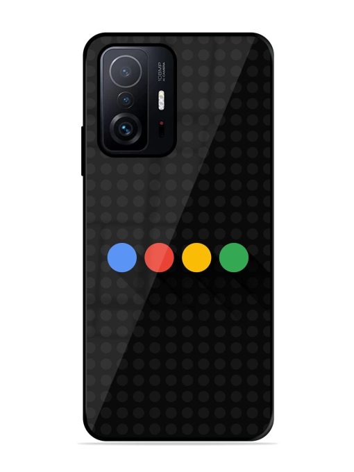 Google Dots Glossy Soft Edge Case for Xiaomi Mi 11T Pro (5G)