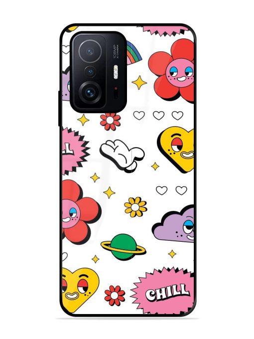 Whimsical Wonderland Glossy Soft Edge Case for Xiaomi Mi 11T Pro (5G) Chachhi