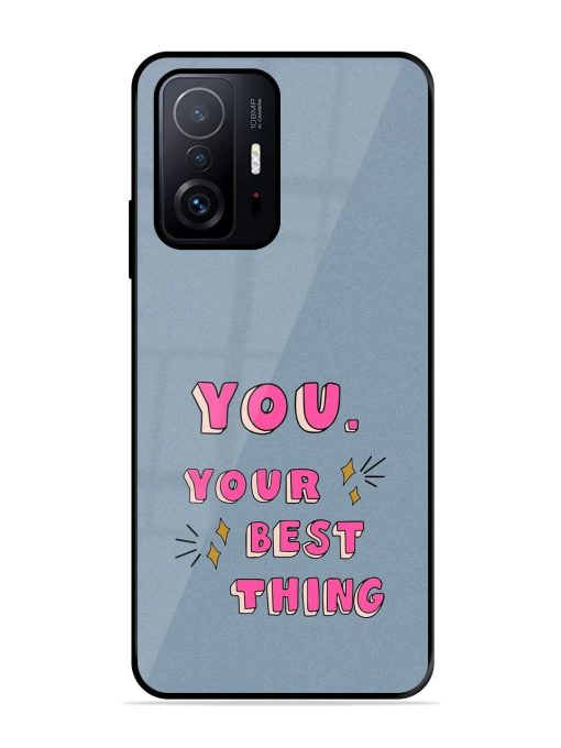 Self-Love Sparkles Glossy Soft Edge Case for Xiaomi Mi 11T Pro (5G) Chachhi