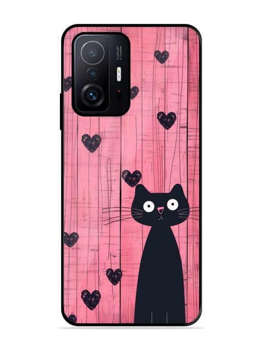 Feline Valentine'S Day Glossy Soft Edge Case for Xiaomi Mi 11T Pro (5G) Chachhi