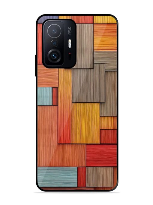 Woodsy Wonders Glossy Soft Edge Case for Xiaomi Mi 11T Pro (5G) Chachhi