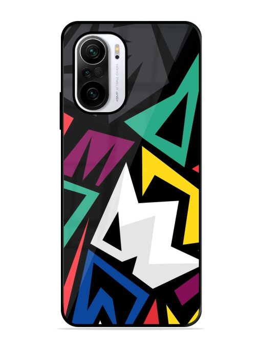 Chaotic Geometry Glossy Soft Edge Case for Xiaomi Mi 11X (5G) Chachhi